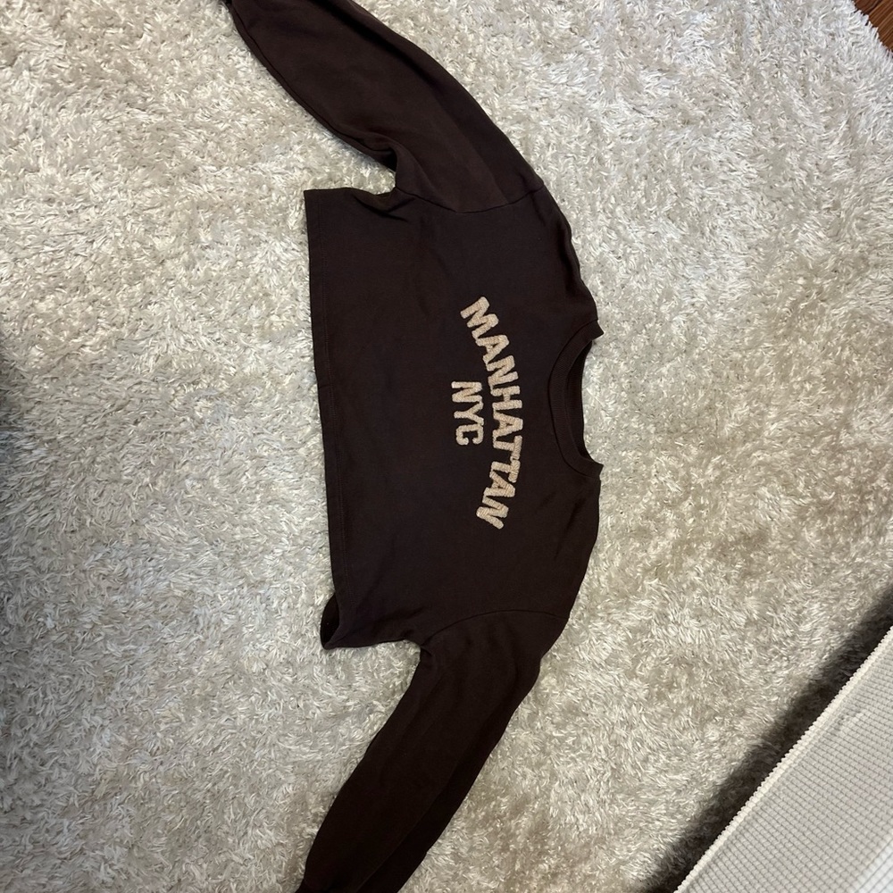 Zara cropped sweater!